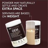 Intestinal health protein powder, grass fed whey meal replacement milkshake contains prebiotics, probiotics, and organic superfoods, is ketone friendly, and gluten free.